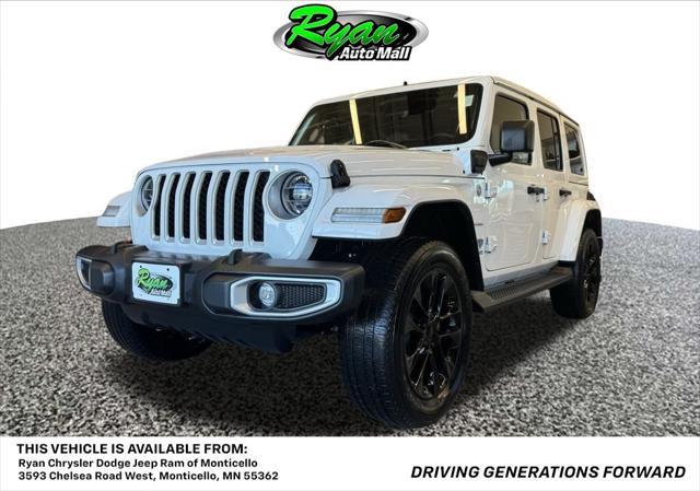 used 2021 Jeep Wrangler Unlimited 4xe car, priced at $32,997