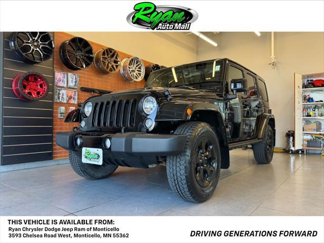 used 2015 Jeep Wrangler Unlimited car, priced at $20,495