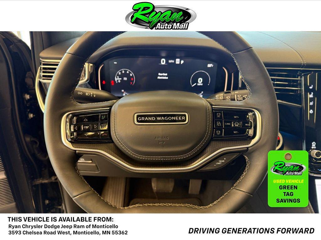 used 2024 Jeep Grand Wagoneer car, priced at $78,996