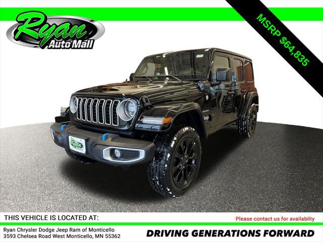 new 2024 Jeep Wrangler 4xe car, priced at $51,997