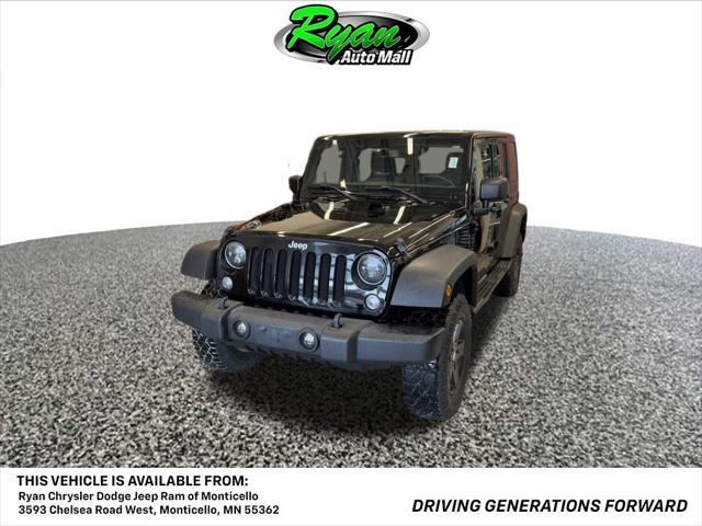 used 2017 Jeep Wrangler Unlimited car, priced at $19,497