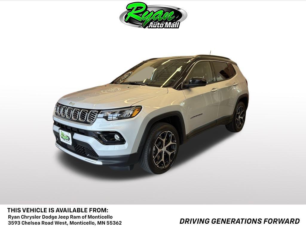 used 2024 Jeep Compass car, priced at $25,997