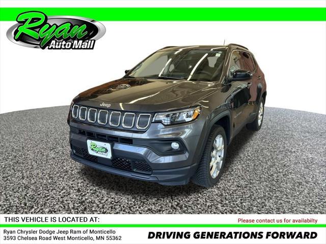 used 2022 Jeep Compass car, priced at $22,997