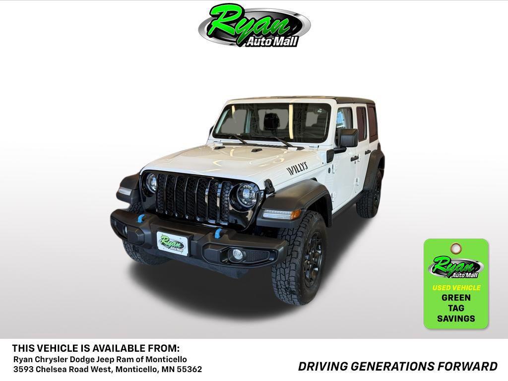 used 2023 Jeep Wrangler 4xe car, priced at $26,996