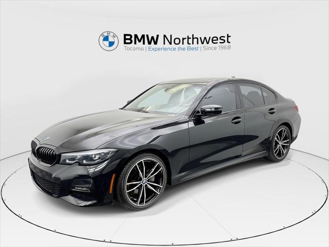 used 2022 BMW 330 car, priced at $33,997