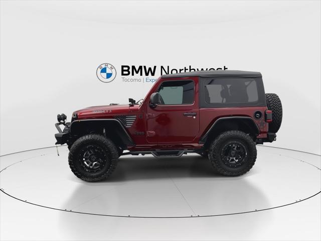 used 2021 Jeep Wrangler car, priced at $33,497