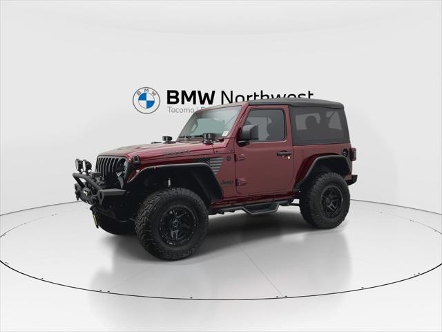 used 2021 Jeep Wrangler car, priced at $33,497