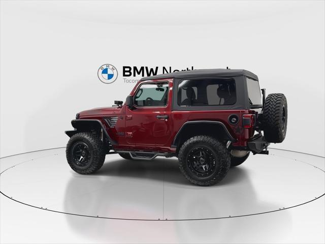 used 2021 Jeep Wrangler car, priced at $33,497