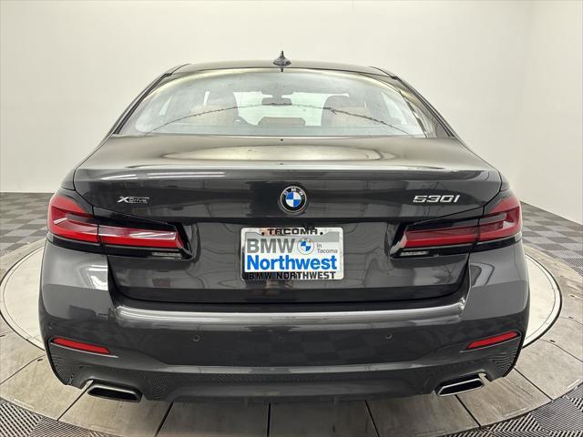 used 2022 BMW 530 car, priced at $37,497
