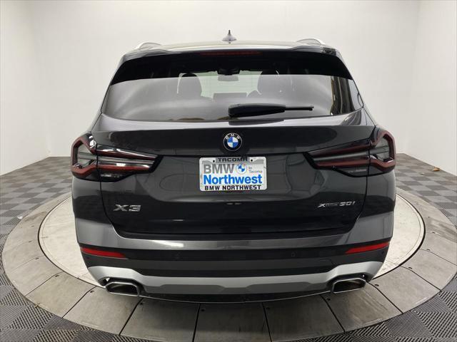 used 2022 BMW X3 car, priced at $33,497