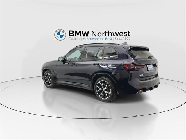 used 2022 BMW X3 car, priced at $33,497