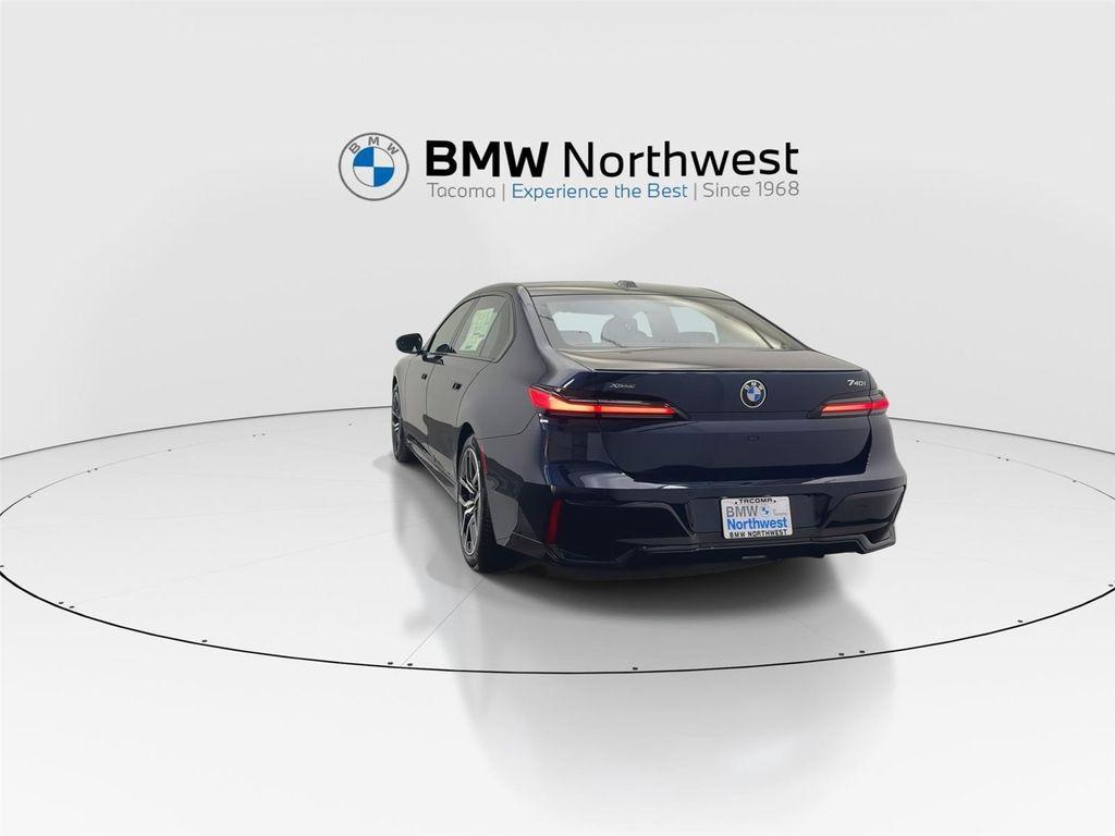 new 2026 BMW 740 car, priced at $116,580