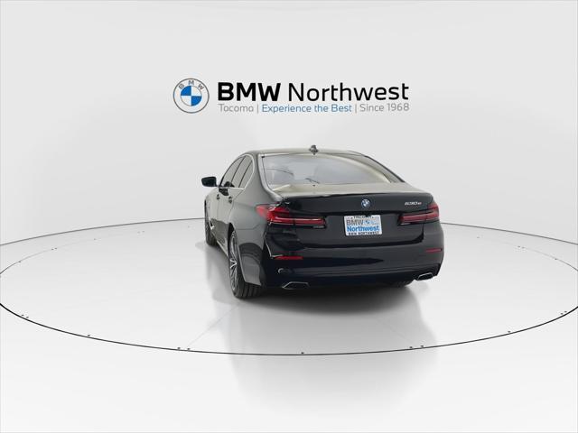 used 2022 BMW 530e car, priced at $34,997
