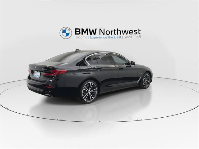 used 2022 BMW 530e car, priced at $34,997