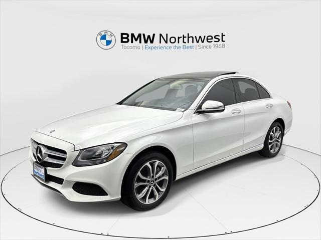used 2017 Mercedes-Benz C-Class car, priced at $19,497