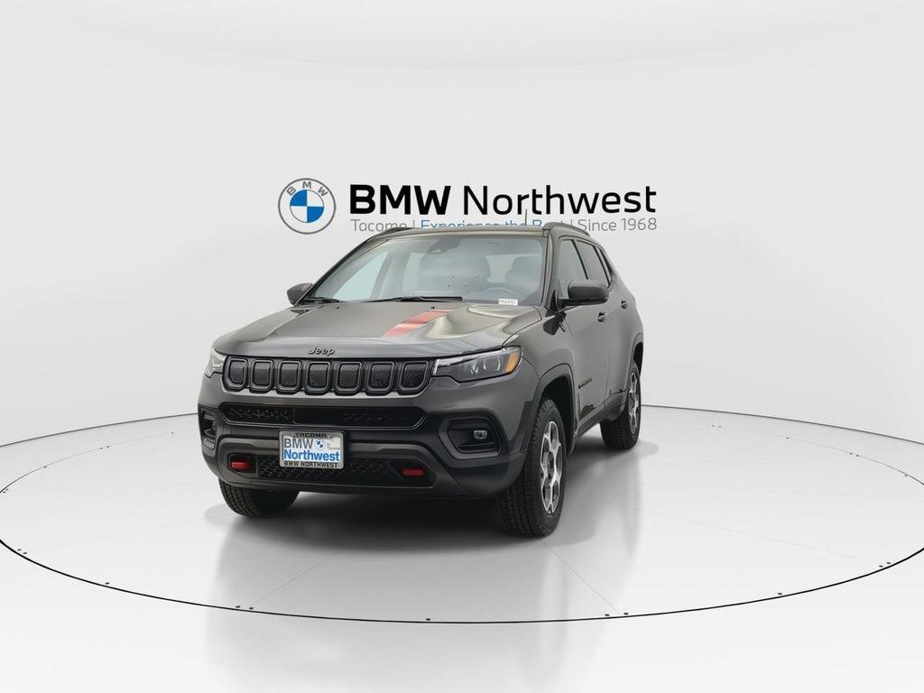 used 2022 Jeep Compass car, priced at $24,497