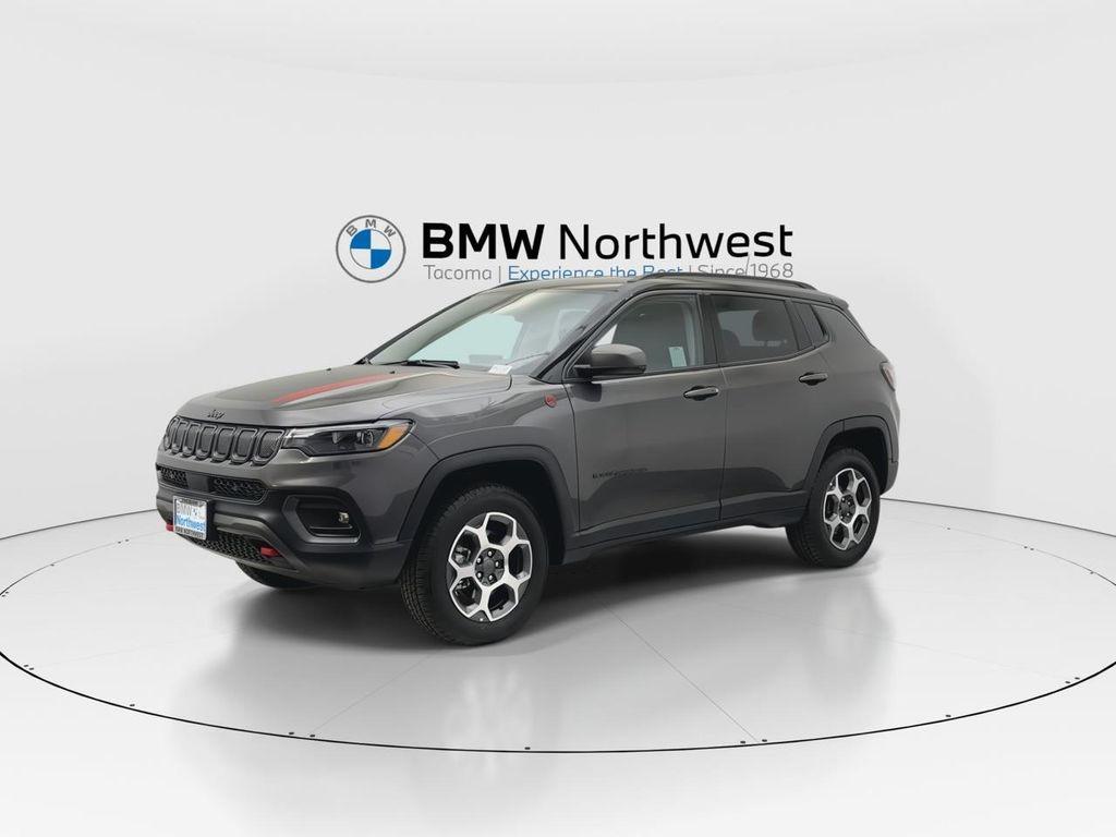 used 2022 Jeep Compass car, priced at $24,497