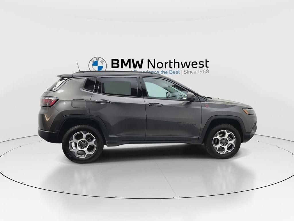 used 2022 Jeep Compass car, priced at $24,497
