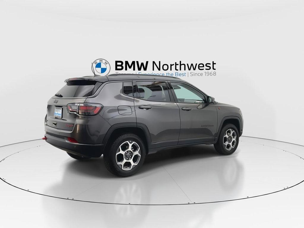 used 2022 Jeep Compass car, priced at $24,497
