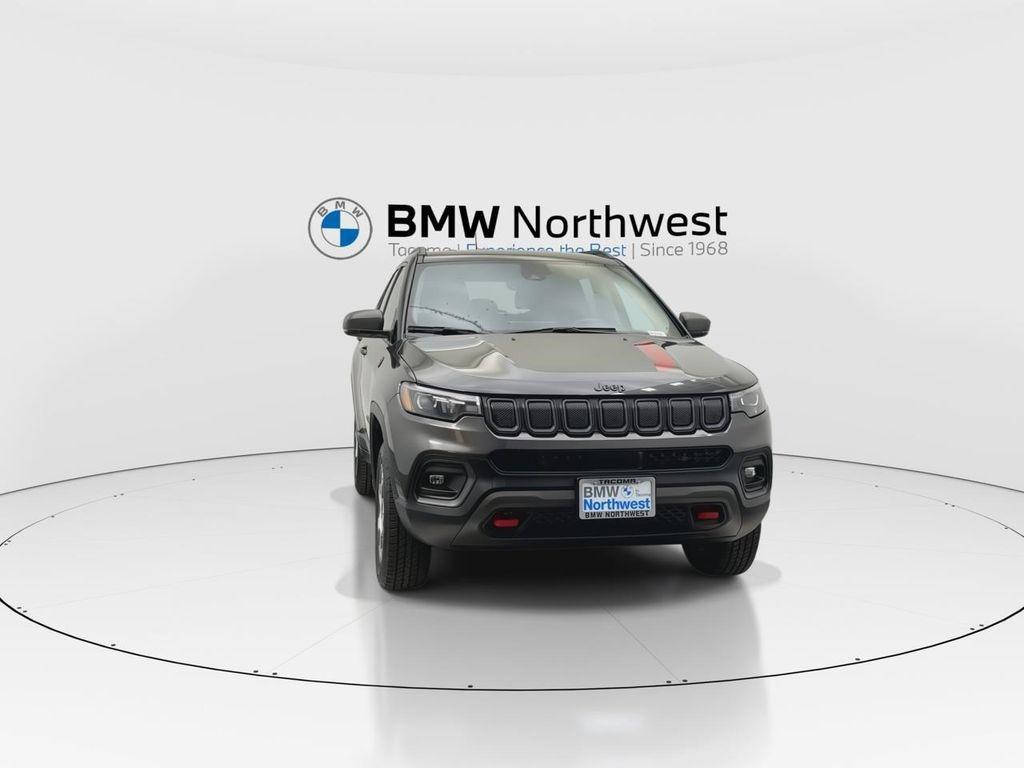 used 2022 Jeep Compass car, priced at $24,497
