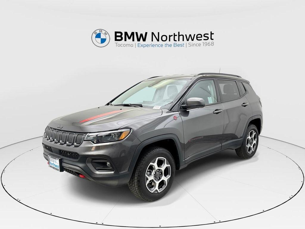 used 2022 Jeep Compass car, priced at $24,497