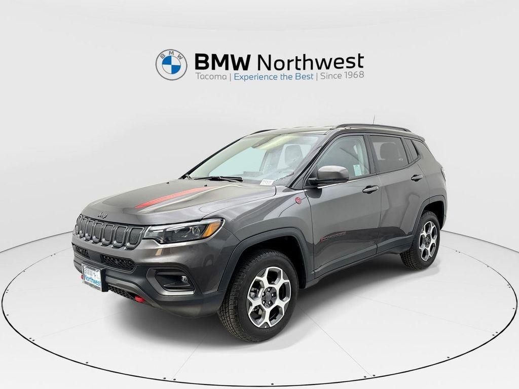 used 2022 Jeep Compass car, priced at $22,497