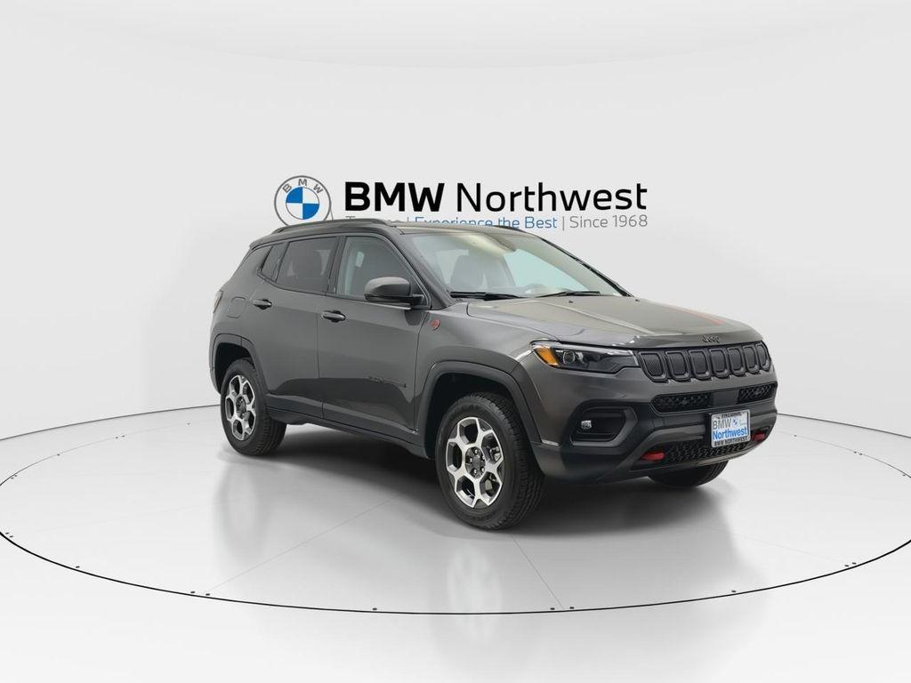used 2022 Jeep Compass car, priced at $24,497