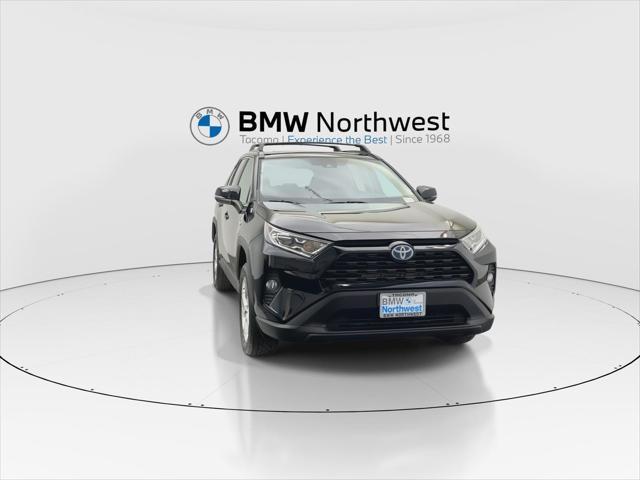 used 2021 Toyota RAV4 Hybrid car, priced at $34,997