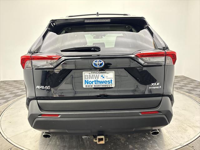 used 2021 Toyota RAV4 Hybrid car, priced at $34,997