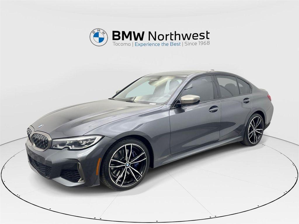 used 2021 BMW M340 car, priced at $42,497