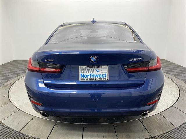 used 2022 BMW 330 car, priced at $37,497