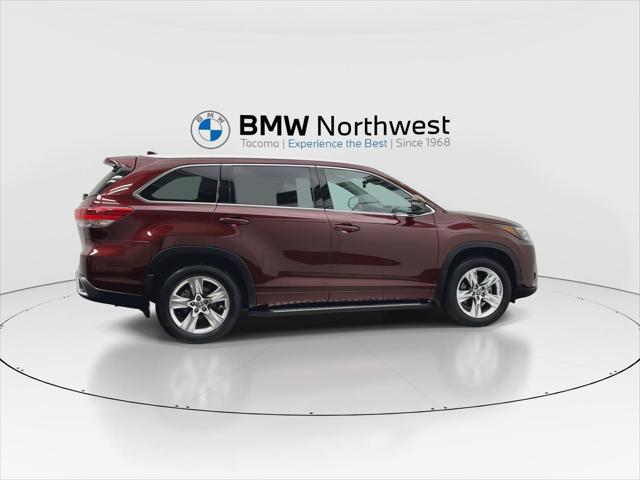 used 2019 Toyota Highlander car, priced at $33,997
