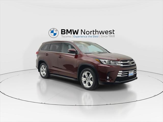 used 2019 Toyota Highlander car, priced at $33,997