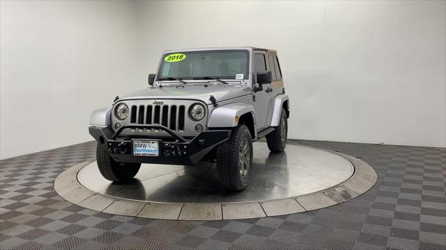 used 2018 Jeep Wrangler JK car, priced at $23,597