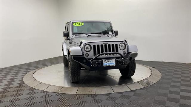 used 2018 Jeep Wrangler JK car, priced at $23,597