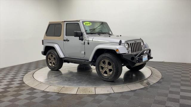 used 2018 Jeep Wrangler JK car, priced at $23,597