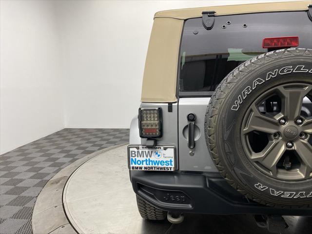 used 2018 Jeep Wrangler JK car, priced at $23,597