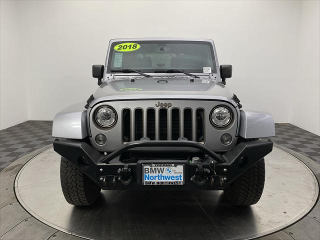 used 2018 Jeep Wrangler JK car, priced at $23,597