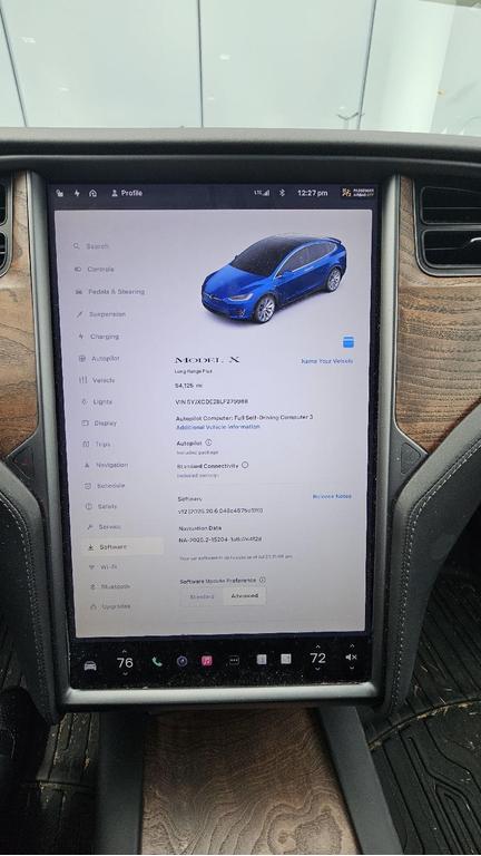 used 2020 Tesla Model X car, priced at $34,490