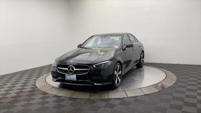 used 2022 Mercedes-Benz C-Class car, priced at $34,997