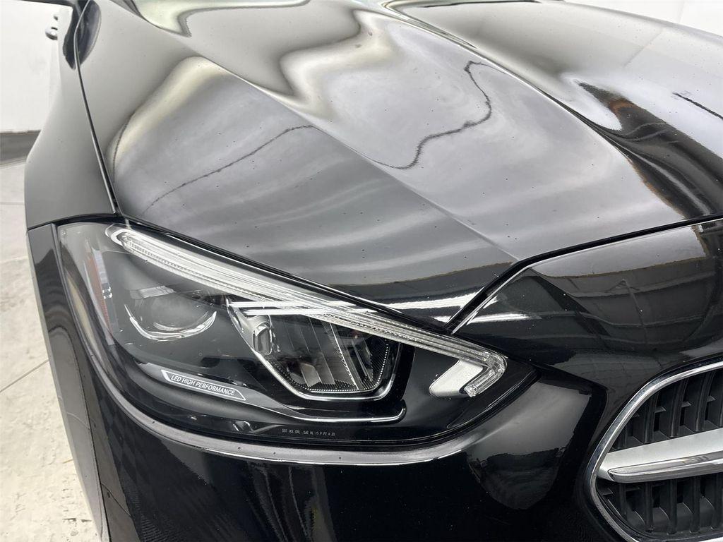 used 2022 Mercedes-Benz C-Class car, priced at $35,997