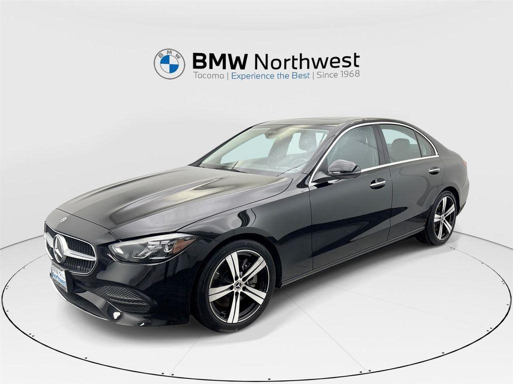 used 2022 Mercedes-Benz C-Class car, priced at $35,997