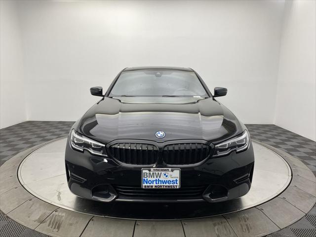 used 2022 BMW 330e car, priced at $32,990