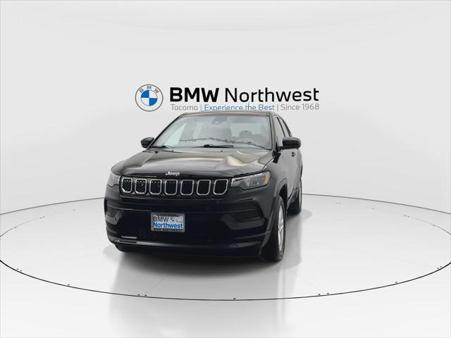 used 2023 Jeep Compass car, priced at $18,597