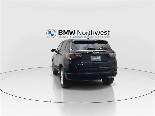 used 2023 Jeep Compass car, priced at $18,597