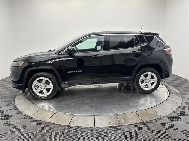 used 2023 Jeep Compass car, priced at $18,597