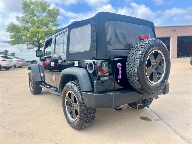 used 2016 Jeep Wrangler Unlimited car, priced at $15,800