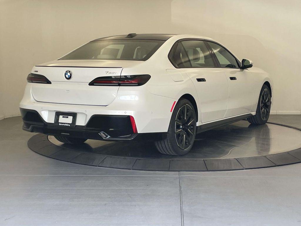 new 2025 BMW 740 car, priced at $120,115