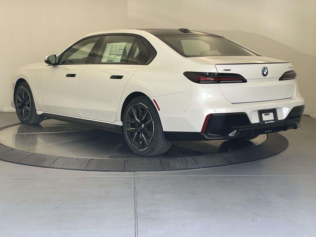 new 2025 BMW 740 car, priced at $120,115