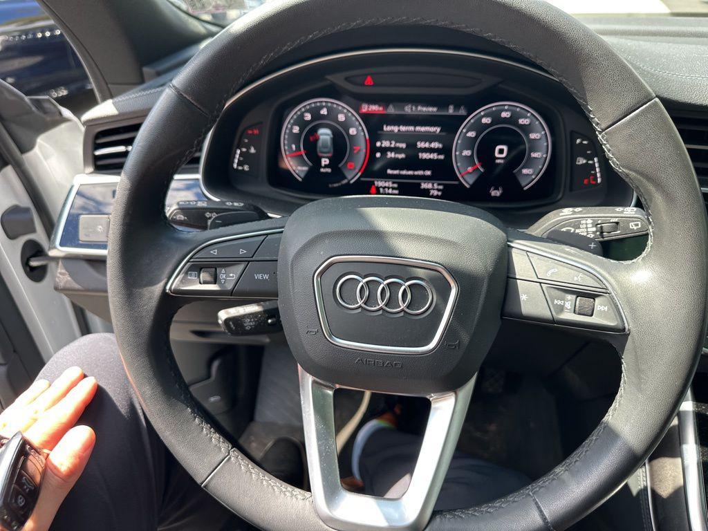 used 2023 Audi Q8 car, priced at $53,500